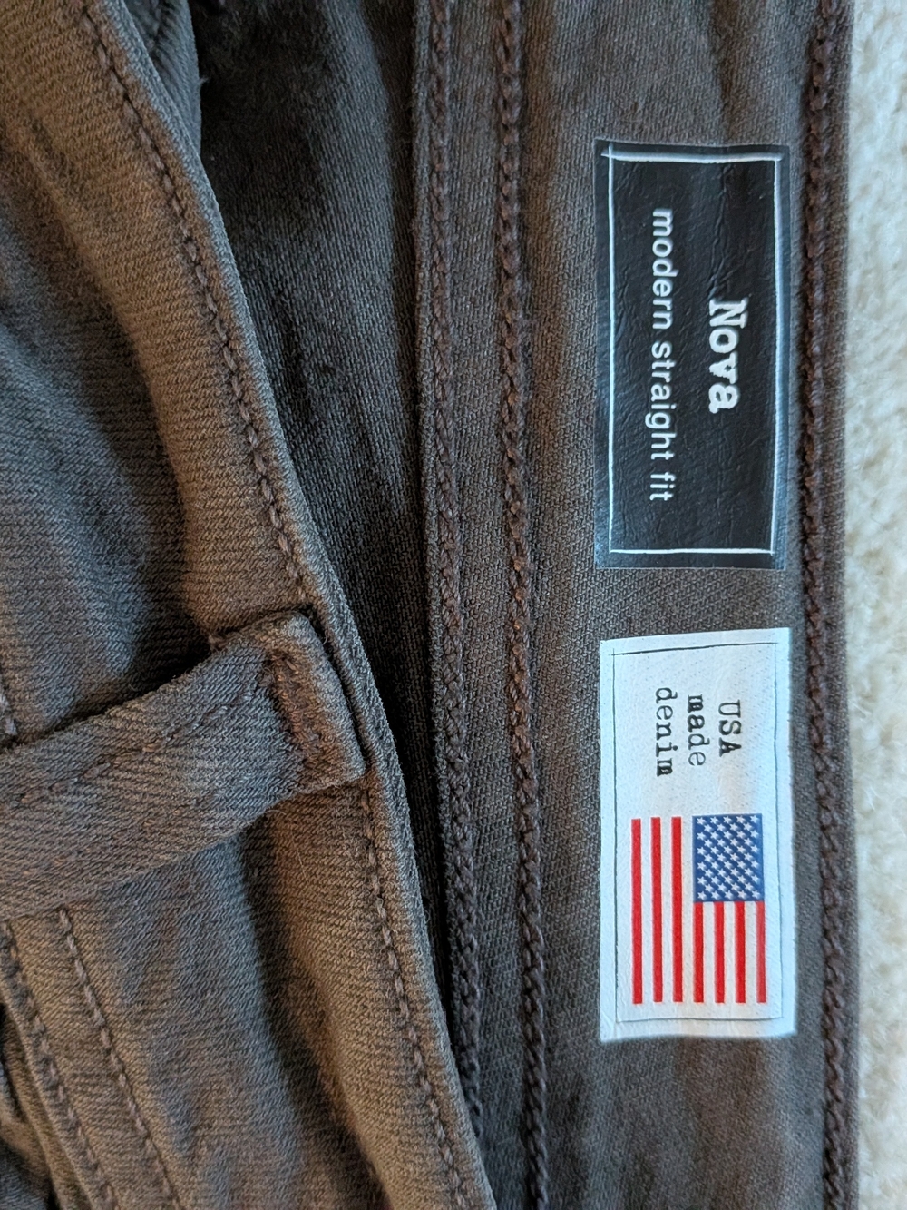 Volcom Men's Skinny Jeans in Gray/Black - Picture 6 of 7